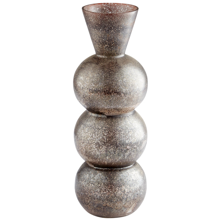 Ravine Vase | Zinc-Small | Small Zinc Vase