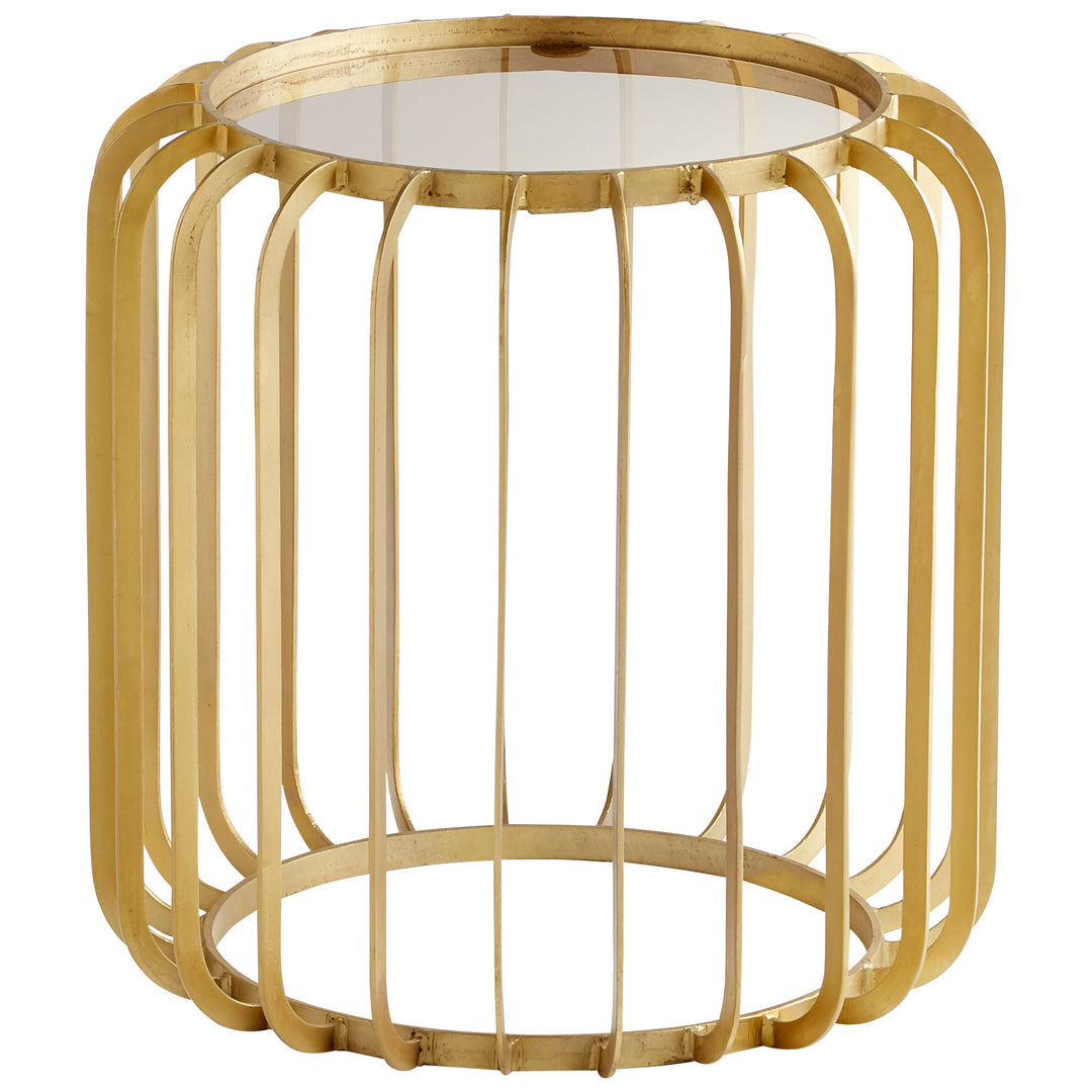 Gildrum Table | Gold | Decorative Gold Table
