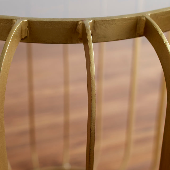 Gildrum Table | Gold | Decorative Gold Table