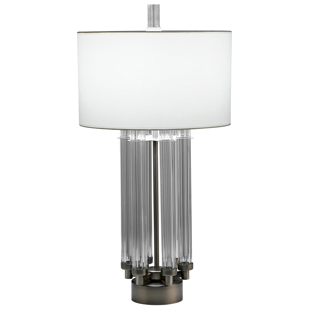 Vidro Lamp | Antique Silver | Antique Silver Table Lamp