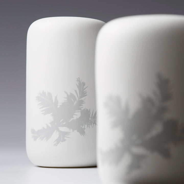 Azraa Vase | White-Medium | Medium Decorative White Vase