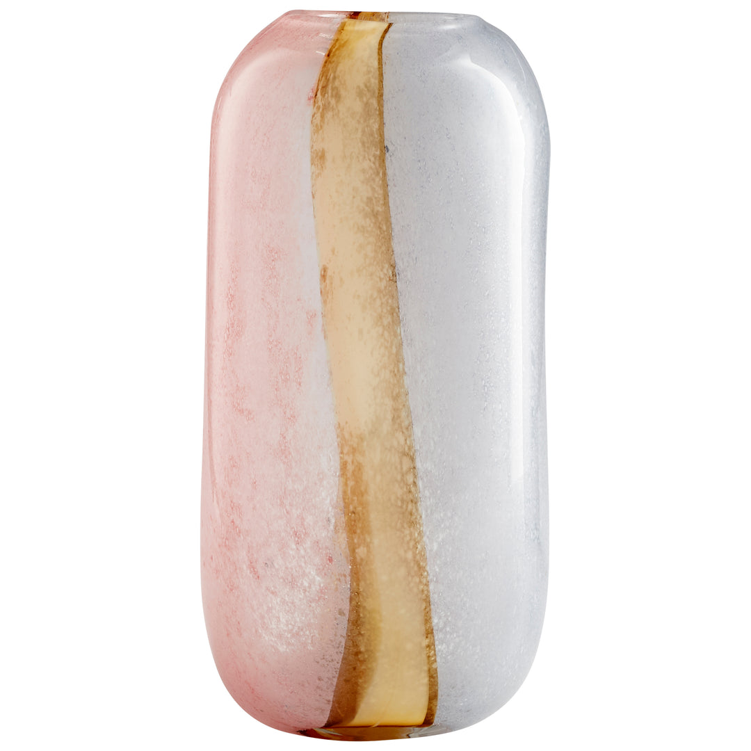 Astra Vase | Pink & Blue | Large Decorative Vase