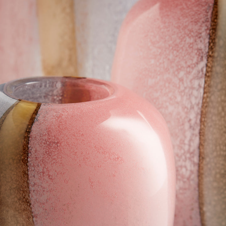 Astra Vase | Pink & Blue | Large Decorative Vase