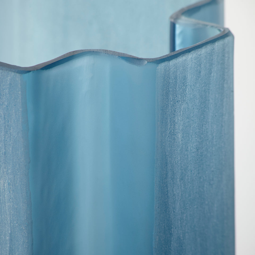 Sayan Vase | Blue-Small | Small Decorative Blue Vase