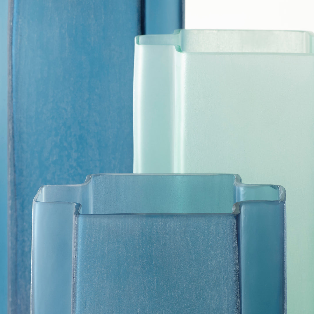 Sayan Vase | Blue-Small | Small Decorative Blue Vase