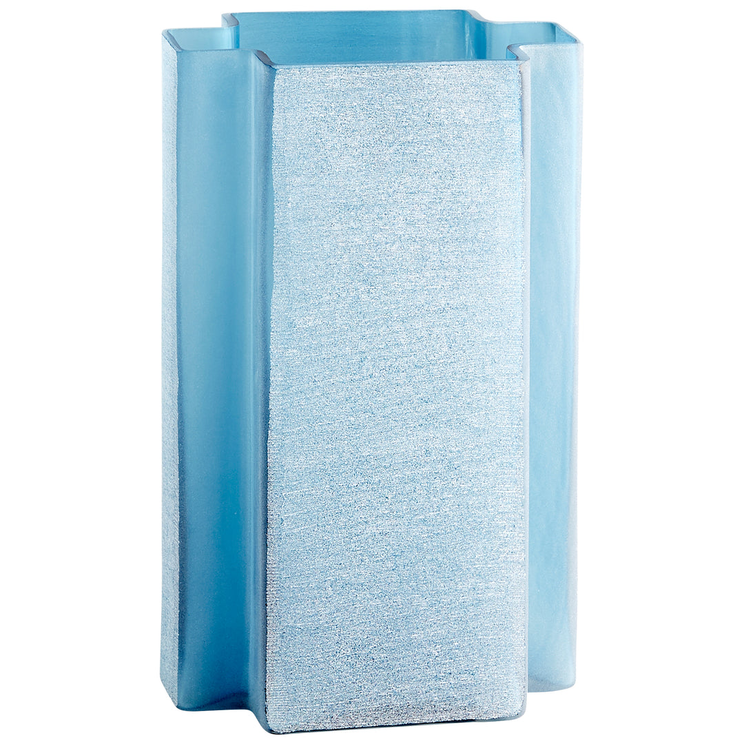 Sayan Vase | Blue-Medium | Medium Decorative Blue Vase