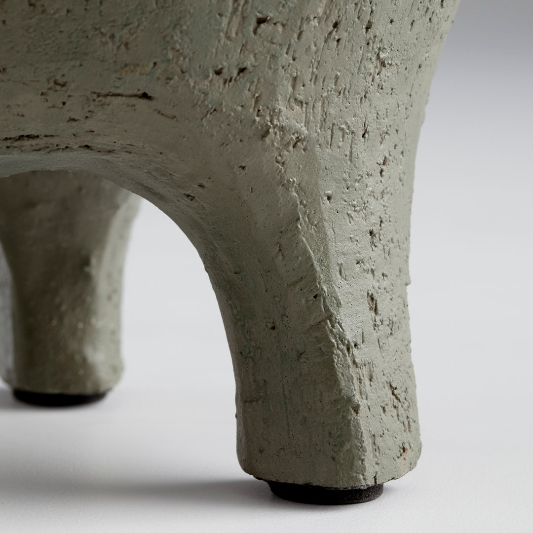 Molca Vase | Gray-Small | Small Gray Decorative Vase