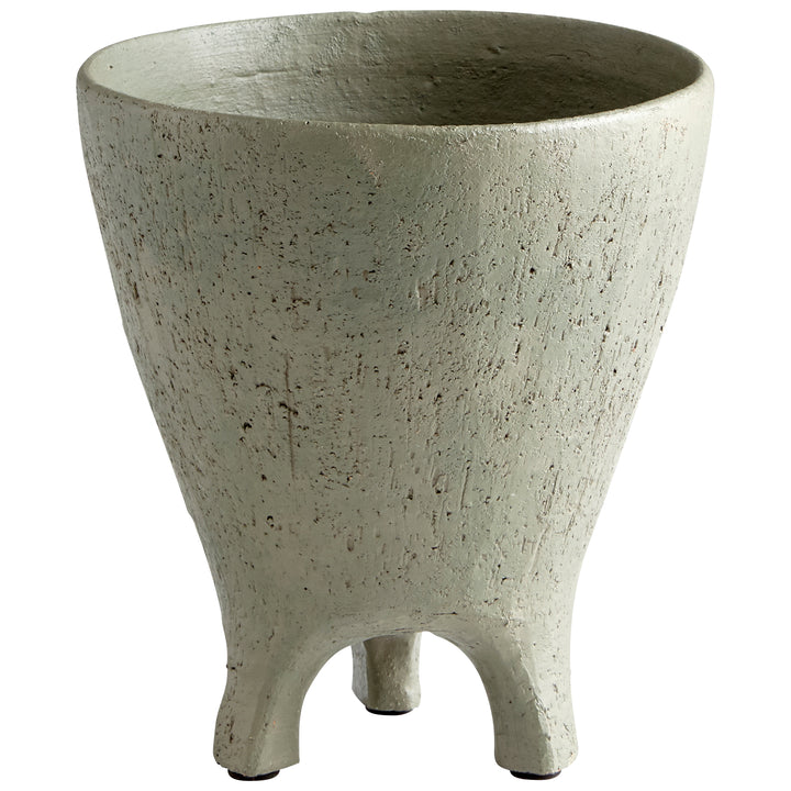 Molca Vase | Gray-Large | Large Gray Decorative Vase