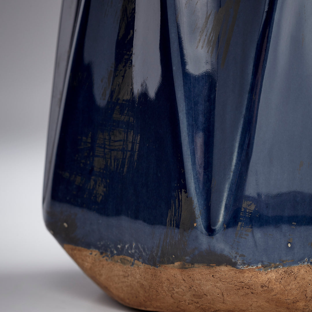 Chamos Planter | Blue-Small | Small Blue Planter