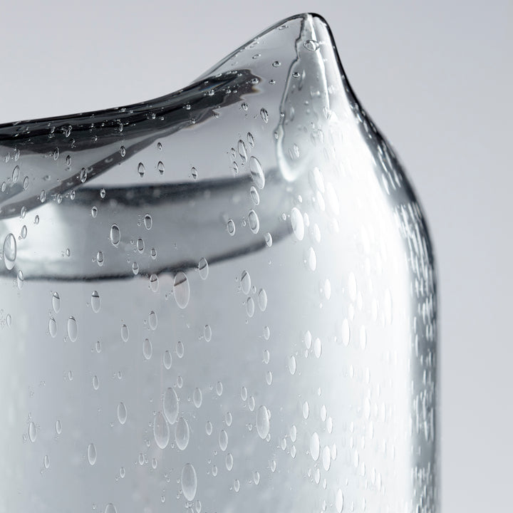Oxtail Vase | Clear-Small | Small Clear Vase