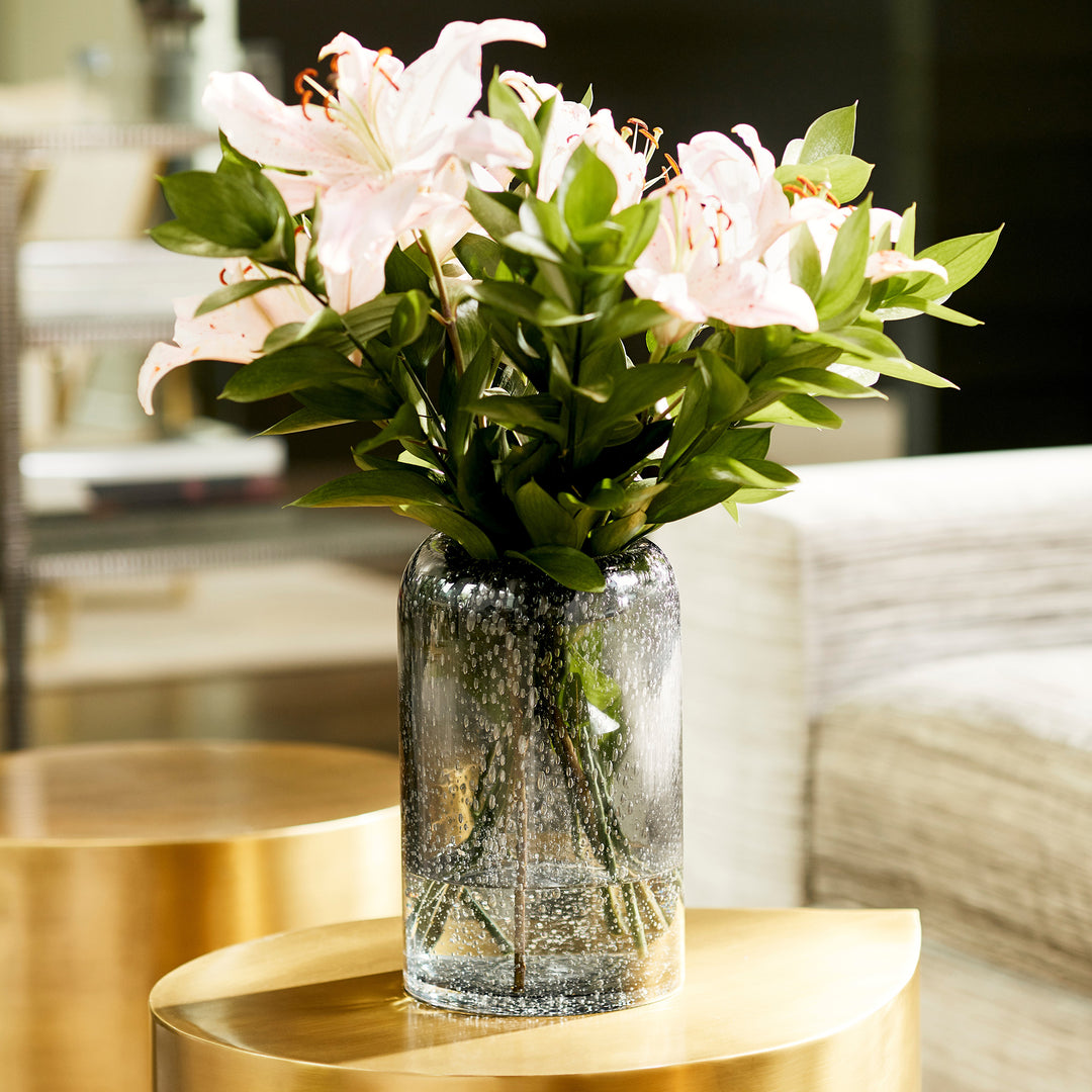 Oxtail Vase | Clear-Small | Small Clear Vase