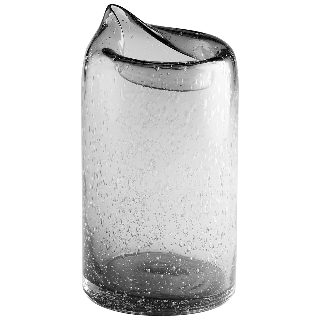 Oxtail Vase | Clear-Large | Large Clear Vase