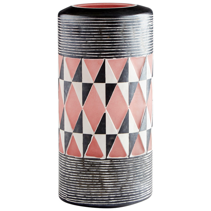Mesa Vase | Black & White | Medium Black & White Vase