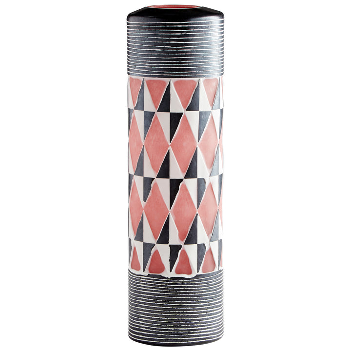 Mesa Vase | Black & White | Large Black & White Vase