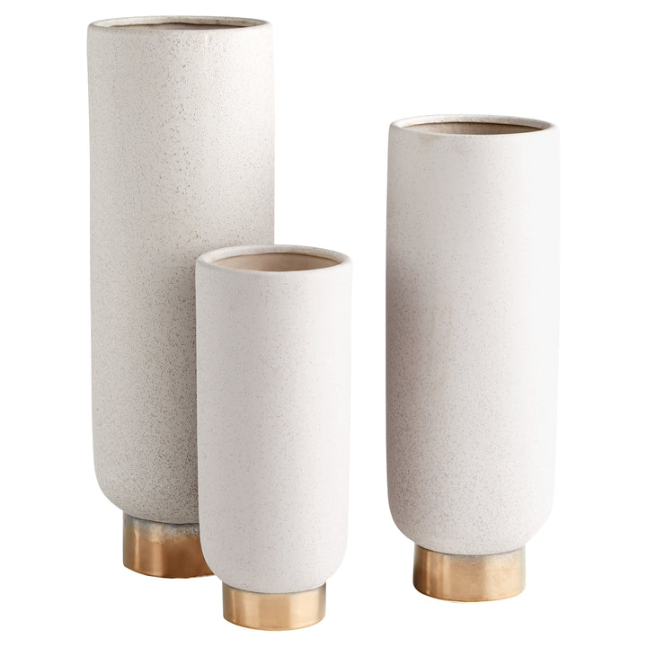 Clayton Vase | Grey-Medium | Medium Grey Vase