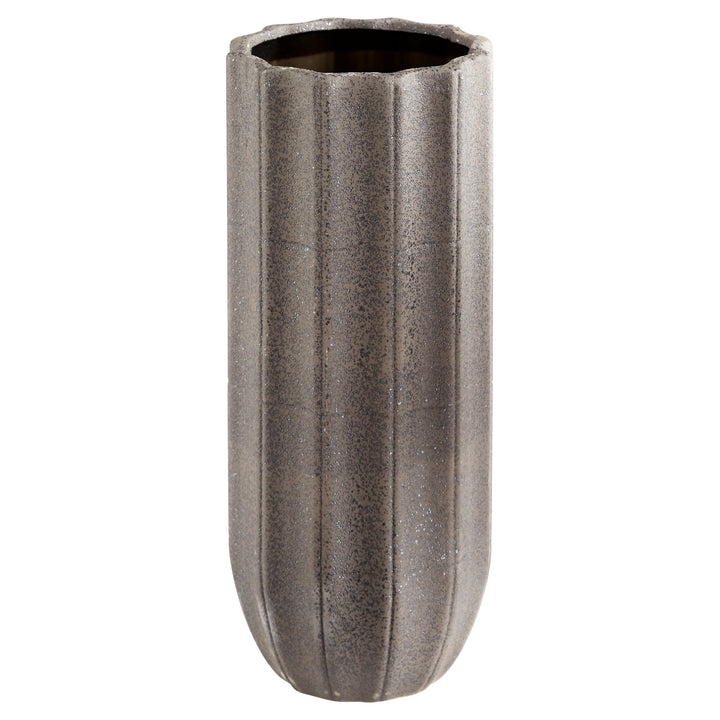 Brutalist Vase | Grey-Large | Decorative Modern Vase
