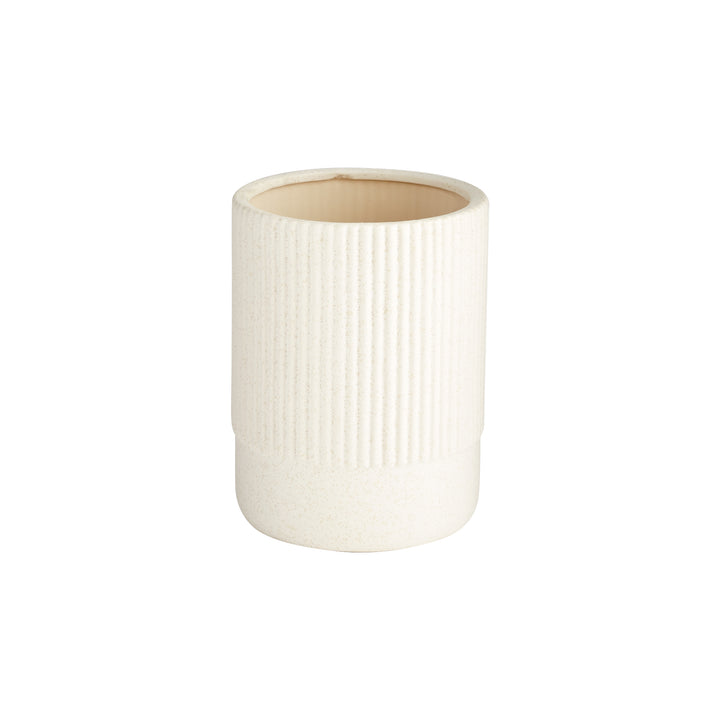 Harmonica Vase | White | Small White Ceramic Vase