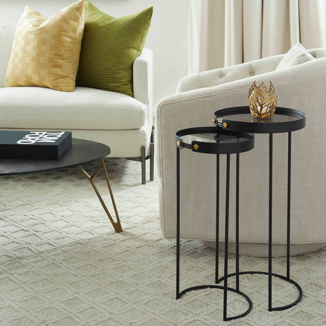 Tall Bow Tie Tables | Elegant Tall Decorative Tables