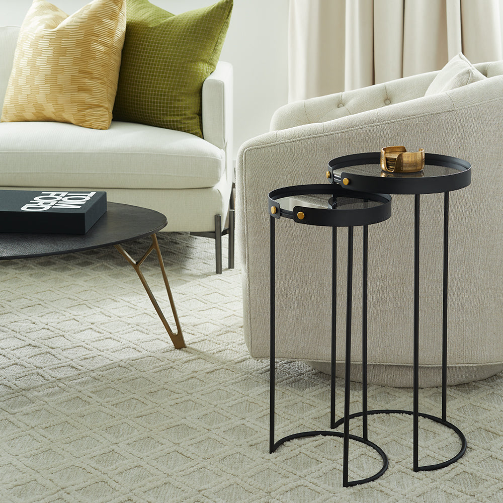 Tall Bow Tie Tables | Elegant Tall Decorative Tables