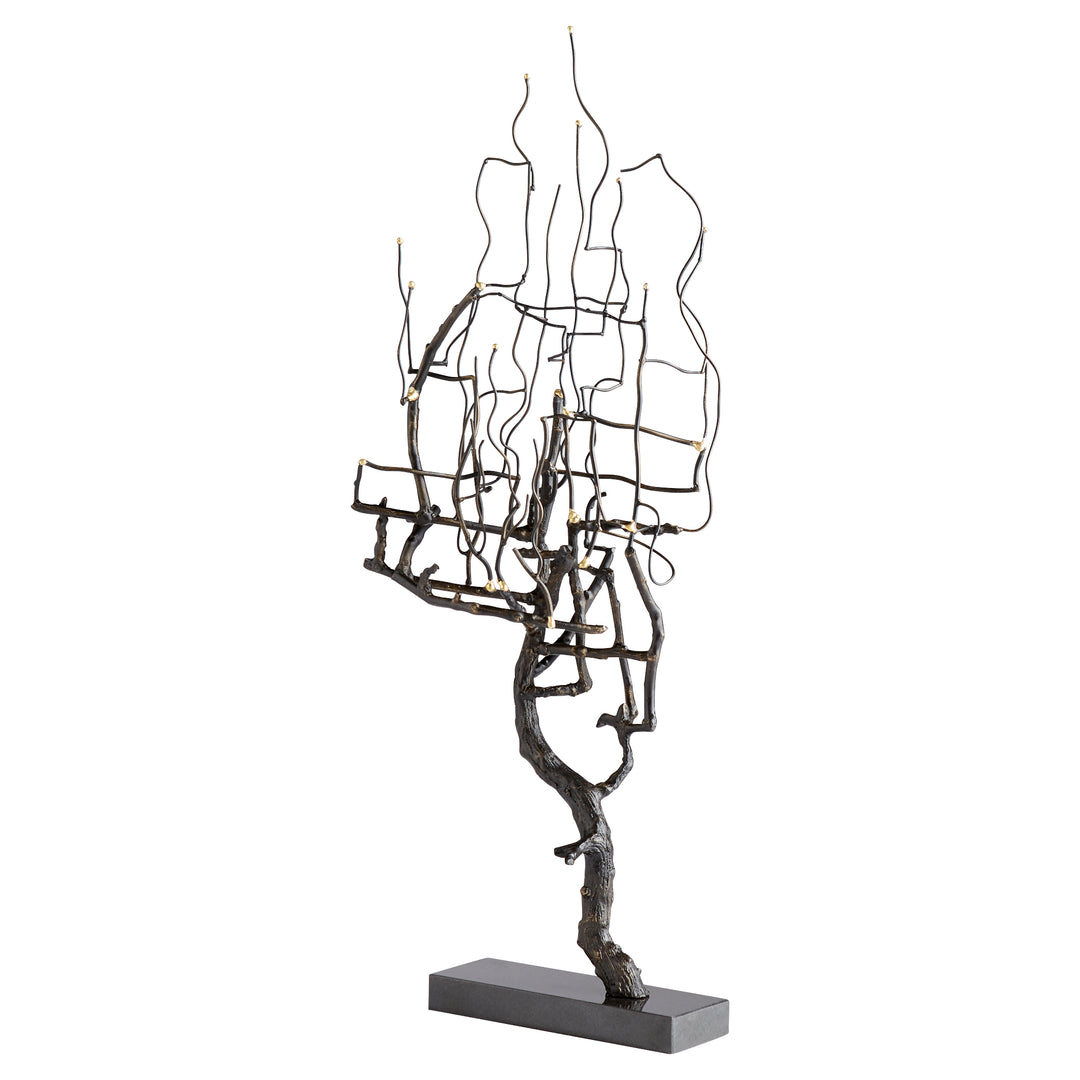 Wilting Sculpture | Brass | Brass Abstract Sculpture