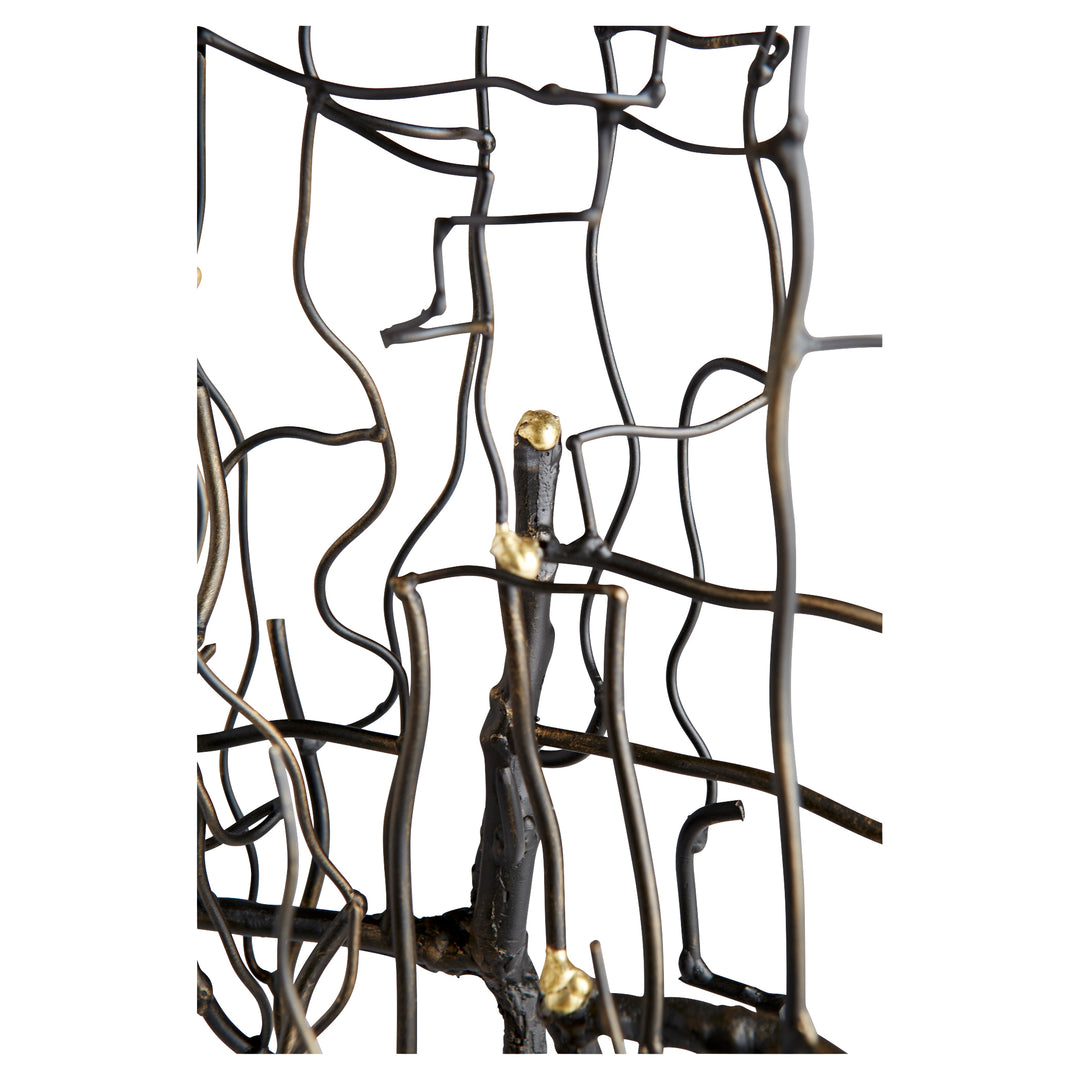 Wilting Sculpture | Brass | Brass Abstract Sculpture