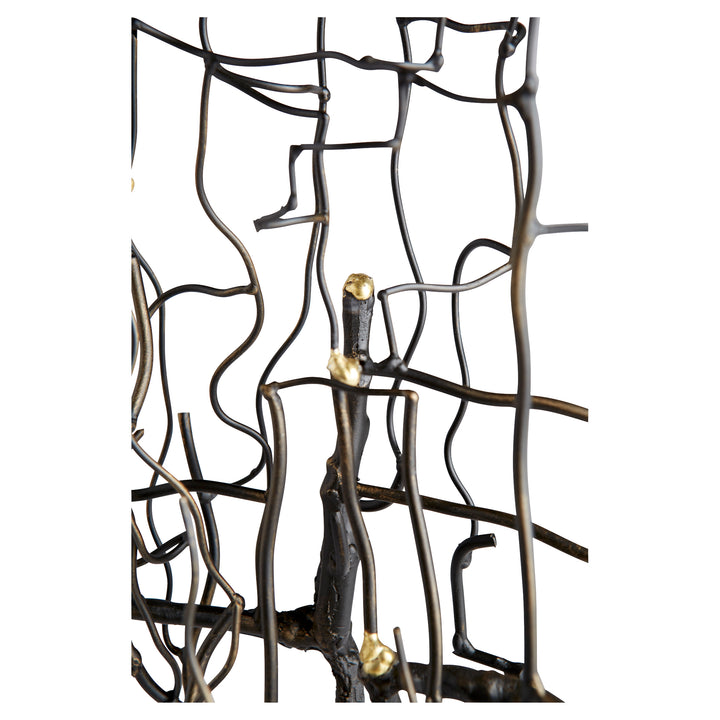 Wilting Sculpture | Brass | Brass Abstract Sculpture