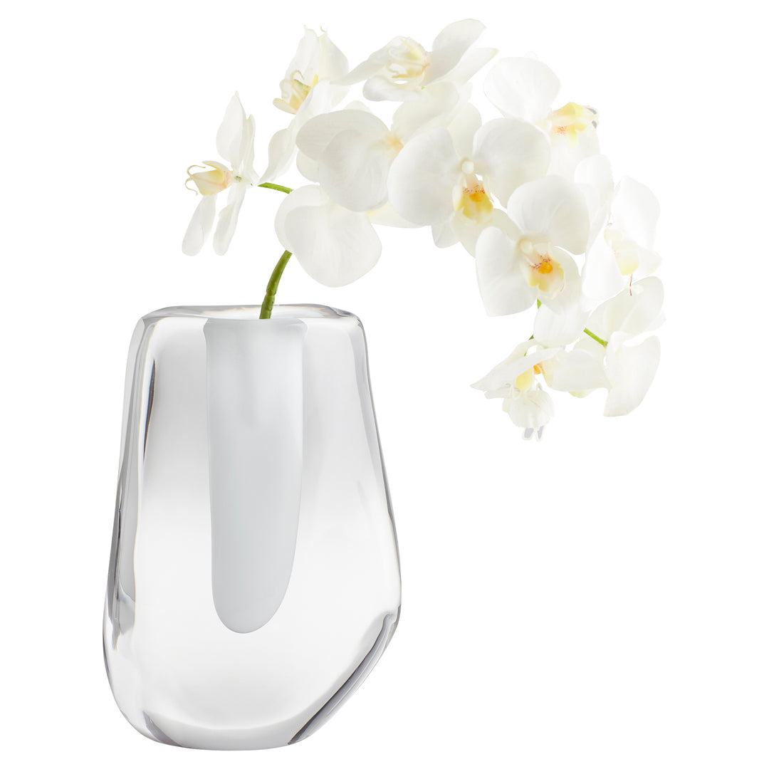 Clear Opulence Vase | Elegant Glass Vase