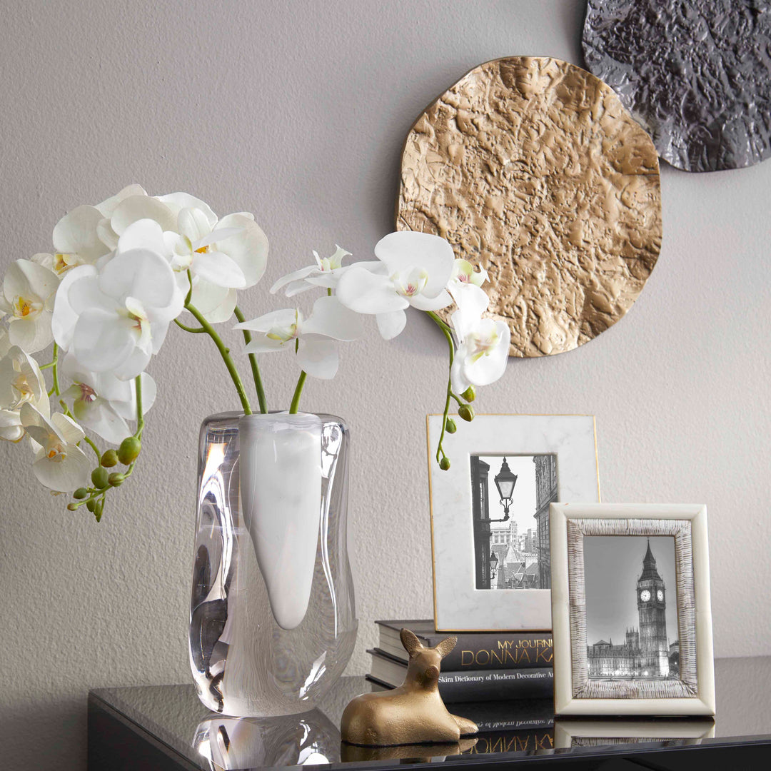 Clear Opulence Vase | Elegant Glass Vase