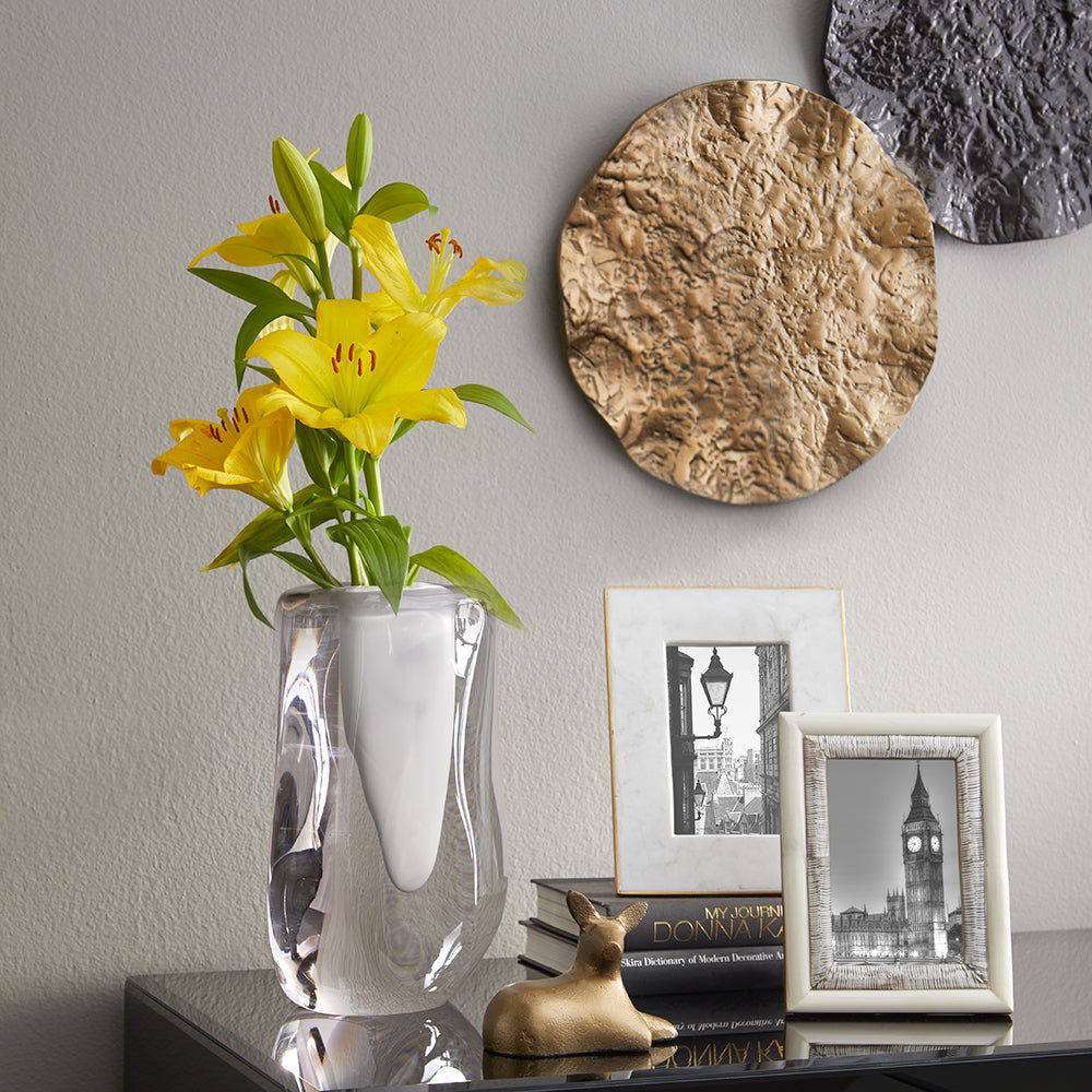 Clear Opulence Vase | Elegant Glass Vase