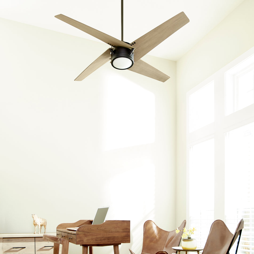 Axis 54" Black Ceiling Fan