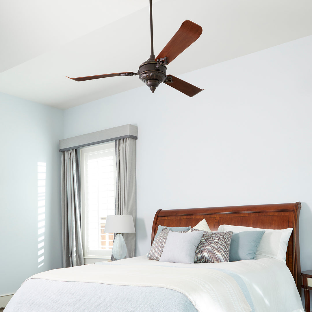 Brewster 60-in 3 Blade Oiled Bronze Traditional Ceiling Fan