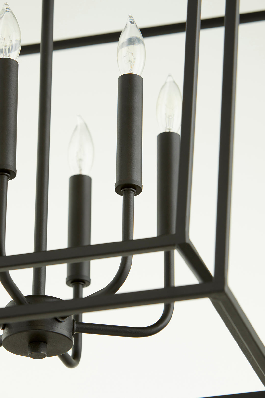 Monument 6 Light Black Pendant
