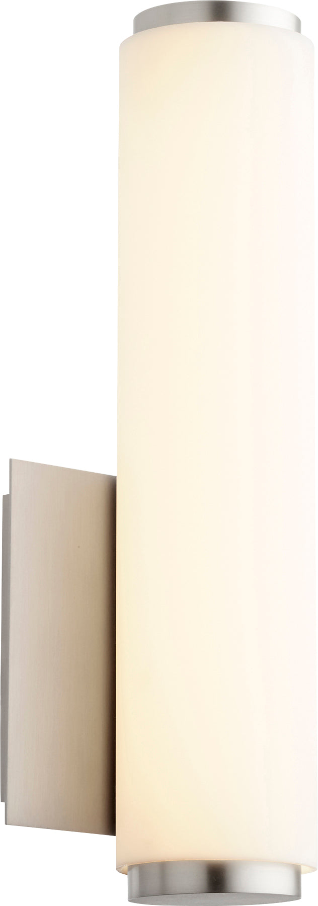 1 Light Modern and Contemporary Satin Nickel LED Wall Sconce