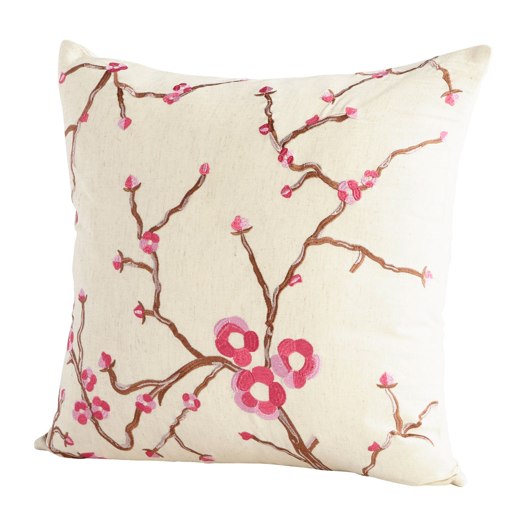 Funda de almohada Dutch Blossom - Rosa y blanco