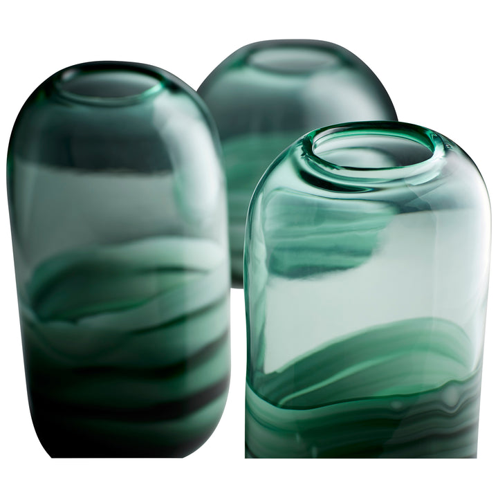 Torrent Vase | Green - Short