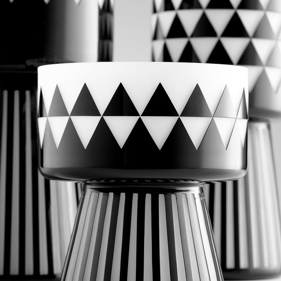 Vector Vase | Black And White - Large