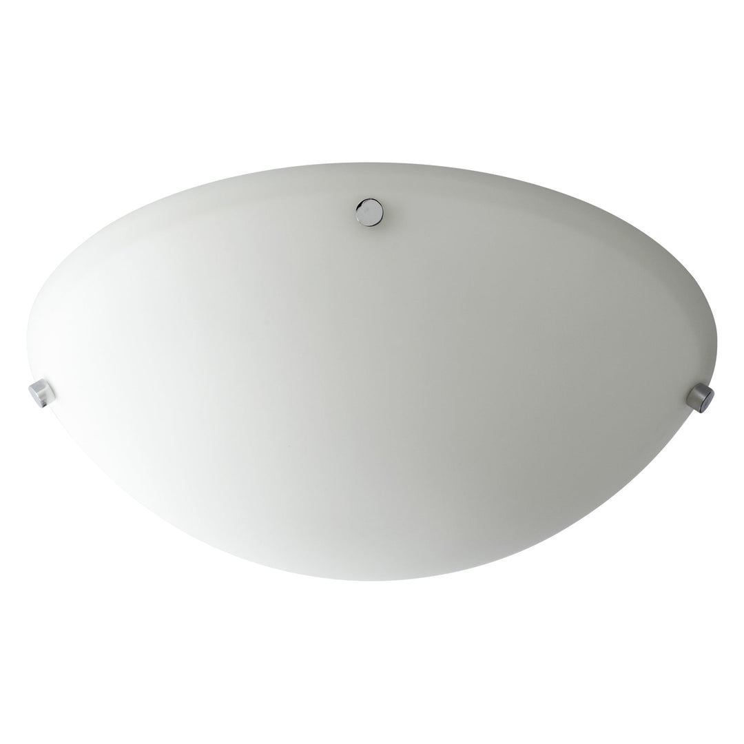 Support de plafond SUNFIRE 17" à 2 lumières 26 W - Chrome poli/acrylique