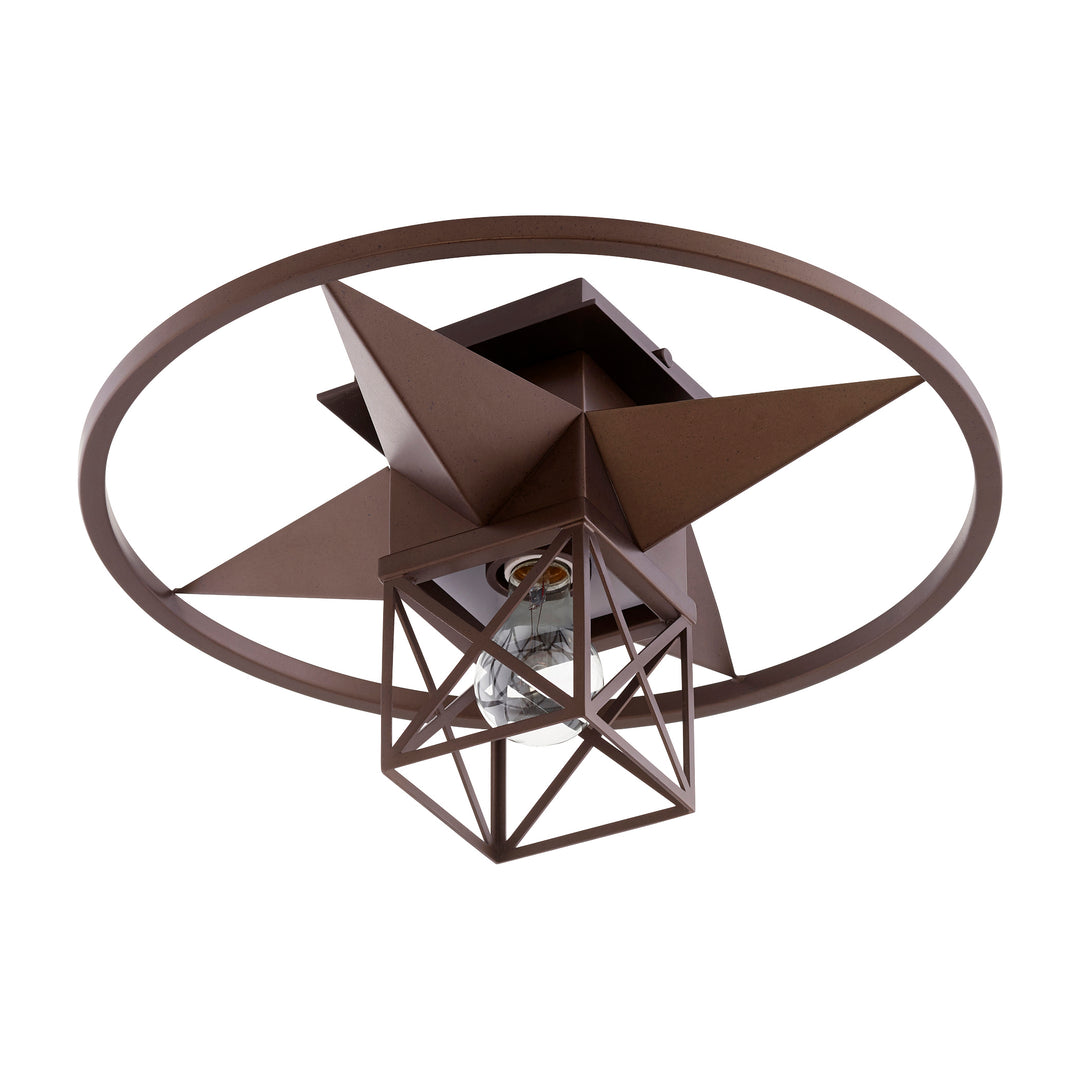 STAR CAGE 17" Ceiling Mount  - Oiled Bronze